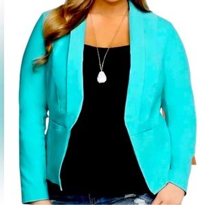 Torrid Teal Blazer